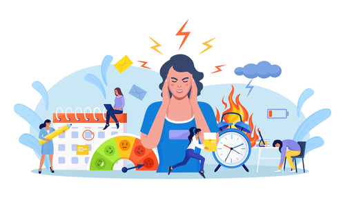 Where does your stress settle?