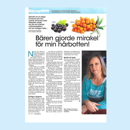 Hannas resultat med Q for Skin