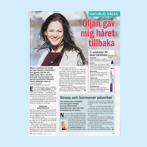 Marias resultat med Q for Skin