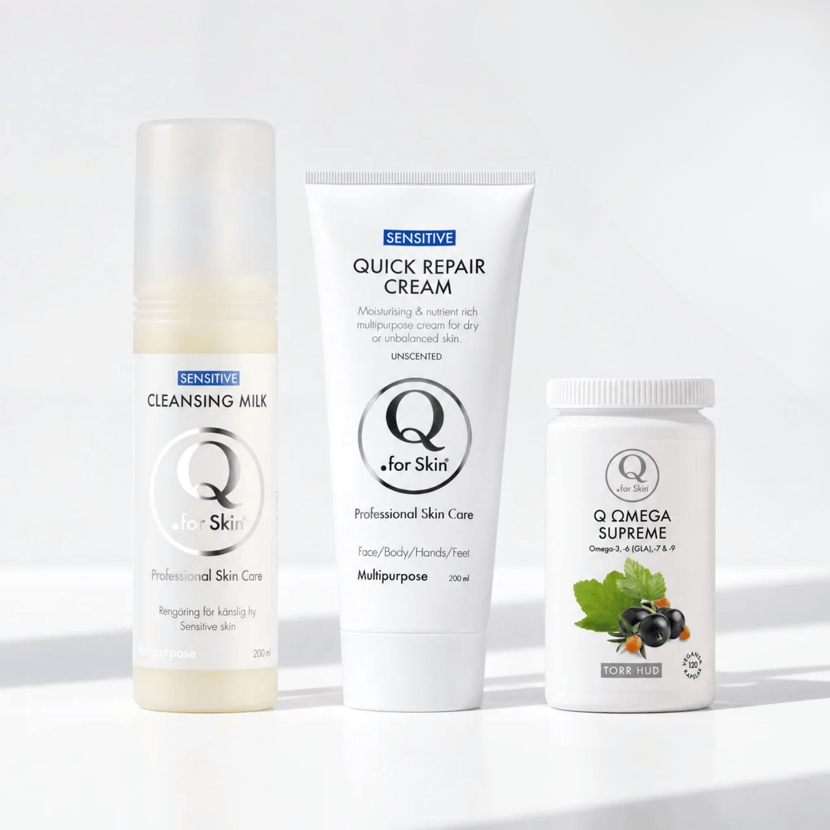 Perioral dermatit-benägen hud