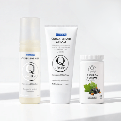 Perioral dermatit-benägen hud